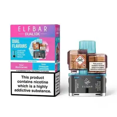 Elf Bar Dual 10K Prefilled Pod (SOUR EDITION)