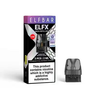 ELFX Refillable PodS 3 Packs (0.8 OHM)