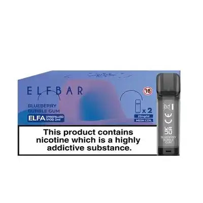 ELFA Vape Pod (BLUEBERRY BUBBLEGUM)