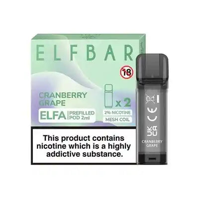 ELFA Vape Pod (CRANBERRY GRAPE)