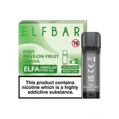 ELFA Vape Pod (KIWI PASSIONFRUIT GUAVA)