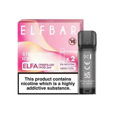 ELFA Vape Pod (STRAWBERRY ICE CREAM)