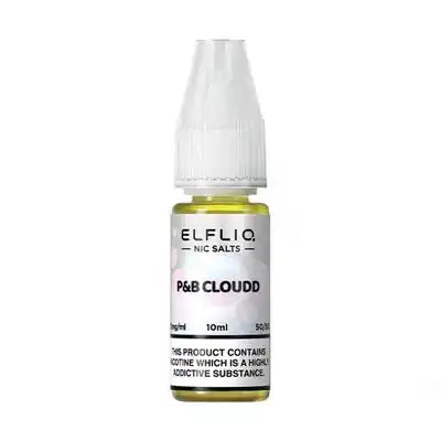 Elfliq 5mg Nic Salts (COTTON CANDY ICE-P&B CLOUDD)
