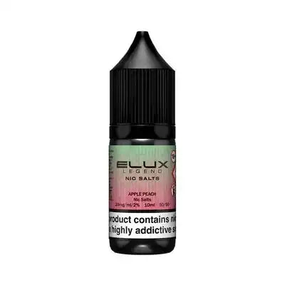 Elux Legend Nic Salt 10mg  (APPLE PEACH)