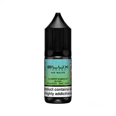 Elux Legend Nic Salt 10mg (BLUEBERRY BUBBLEGUM)