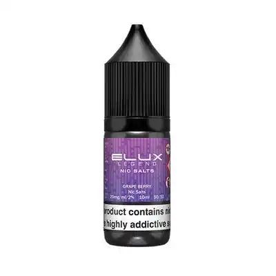 Elux Legend Nic Salt 10mg (GRAPE BERRY)