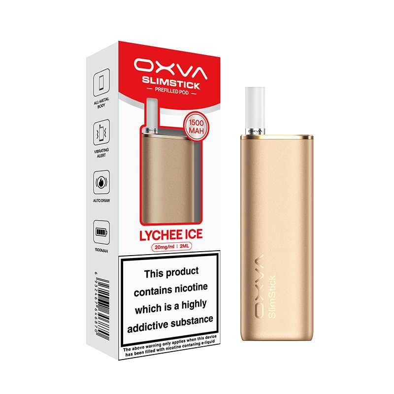 OXVA Slimstick Prefilled Pod Kit (Gold-Lychee Ice)
