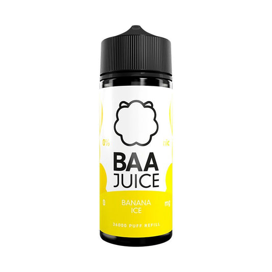 Baa Juice 100ml Shortfill (BANANA ICE)