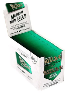 100 booklet Rizla Green Standard
