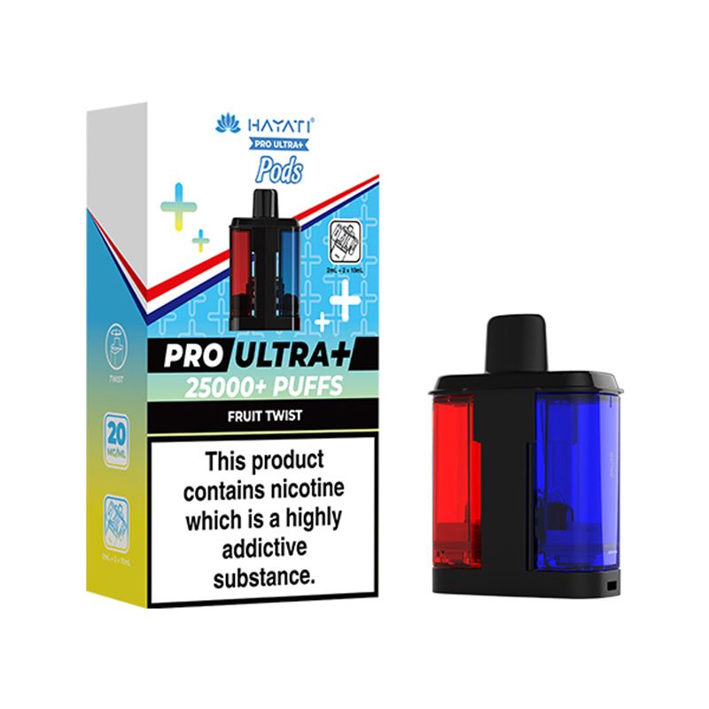 Hayati Pro Ultra+ 25K Prefilled Pods Fruit Twist