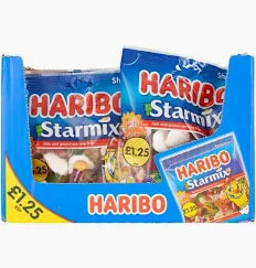 HARIBO Starmix Fruit & Cola Flavour Jelly & Foam Sweets Sharing Bag 140g