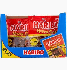HARIBO Happy Cola Jelly Sweets Sharing Bag 140g