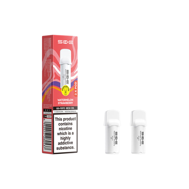 SKE 600 Pro Prefilled Pods 2 Pack (WATERMELON STRAWBERRY)
