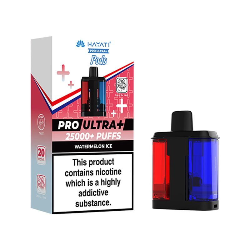 Hayati Pro Ultra+ 25K Prefilled Pods Watermelon Ice